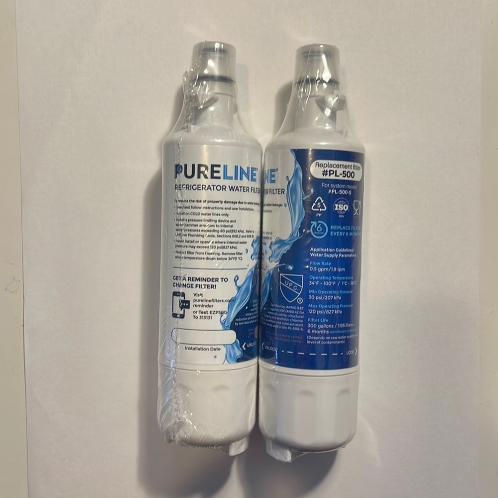 Replacement Water Filters for Fridge PL-500 Kenmore Frigidaire